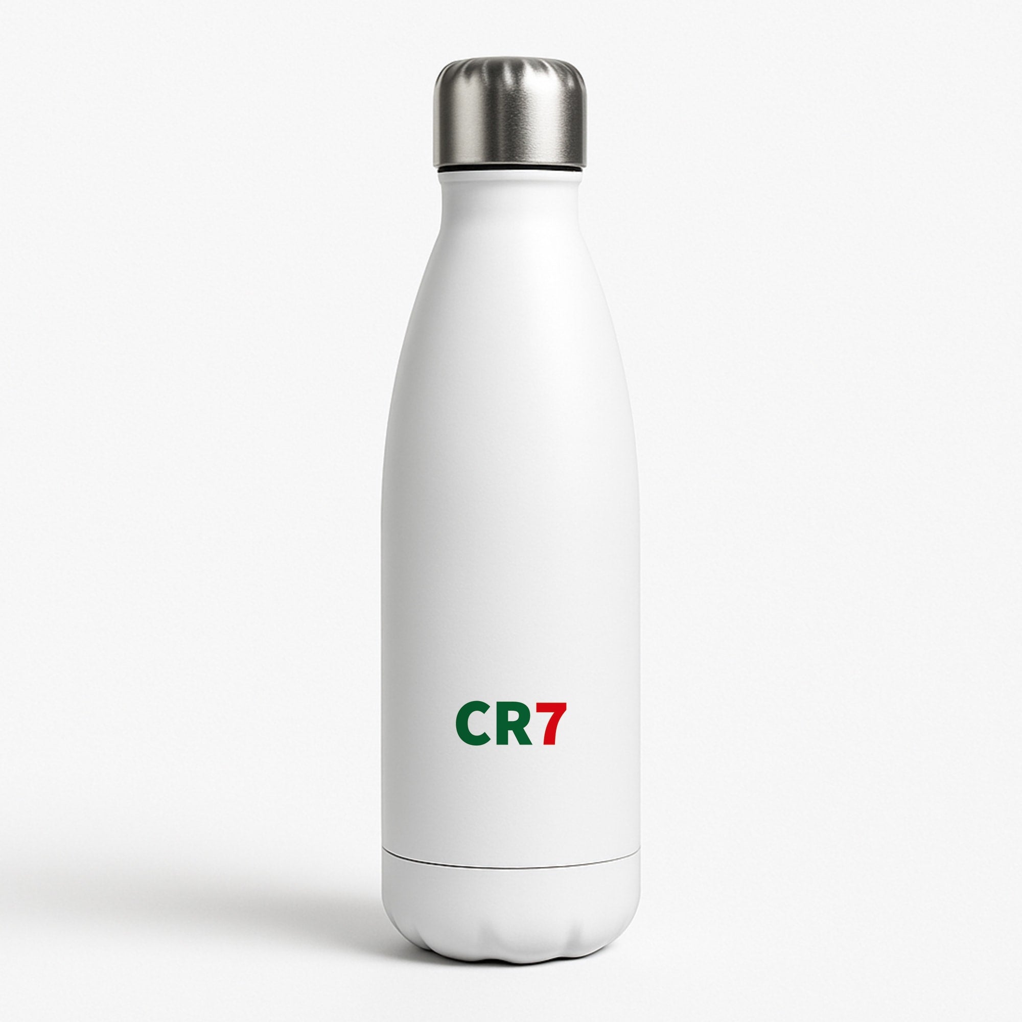 CR7 Logo - Ronaldo White Water Bottle