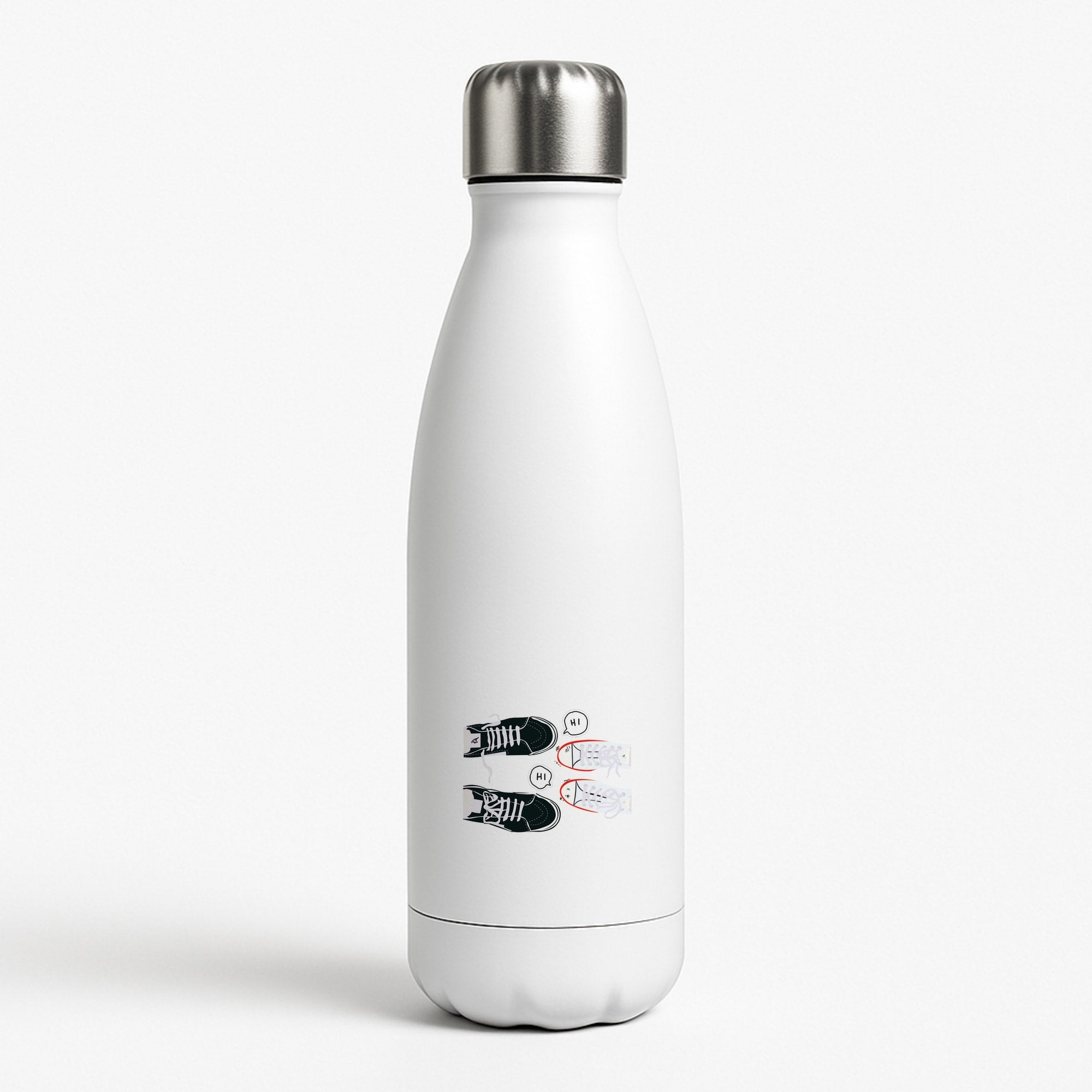 Hi - Heart TV Water Bottle