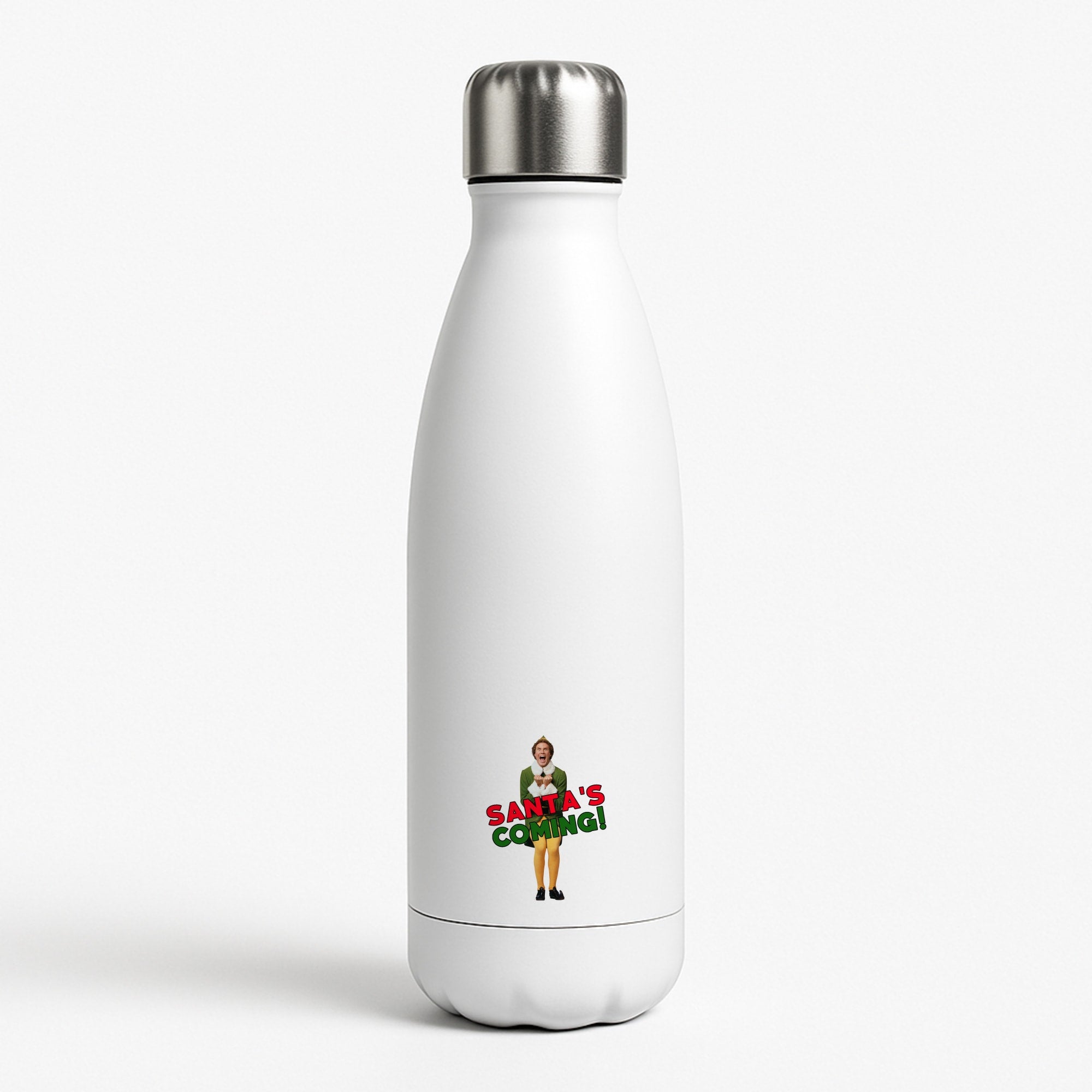 Buddy The Elf - Santa's Coming! Water Bottle