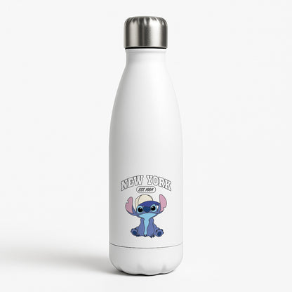 New York Blue Alien White Water Bottle