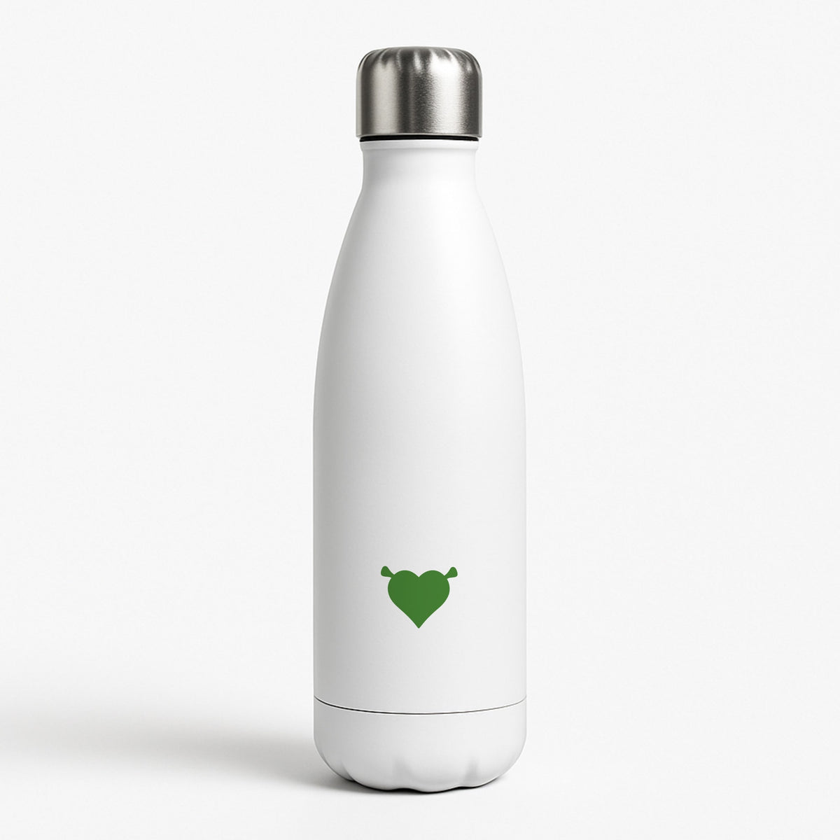 Green Ogre Heart Water Bottle