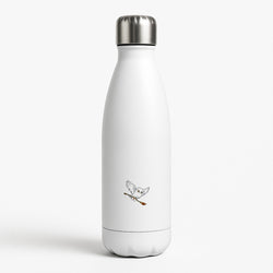 Messenger Owl Hedwig White Water Bottle