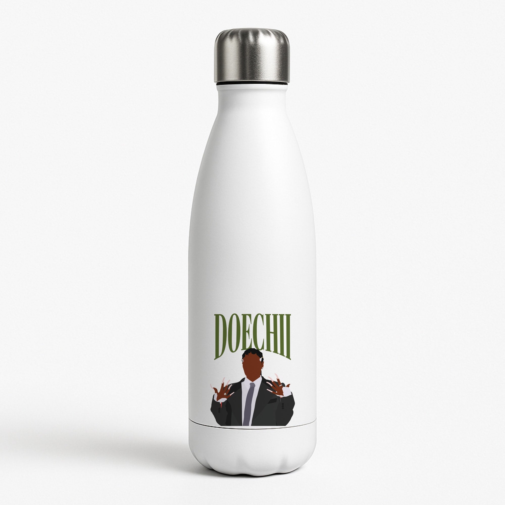 Rapper In Suit Water Bottle