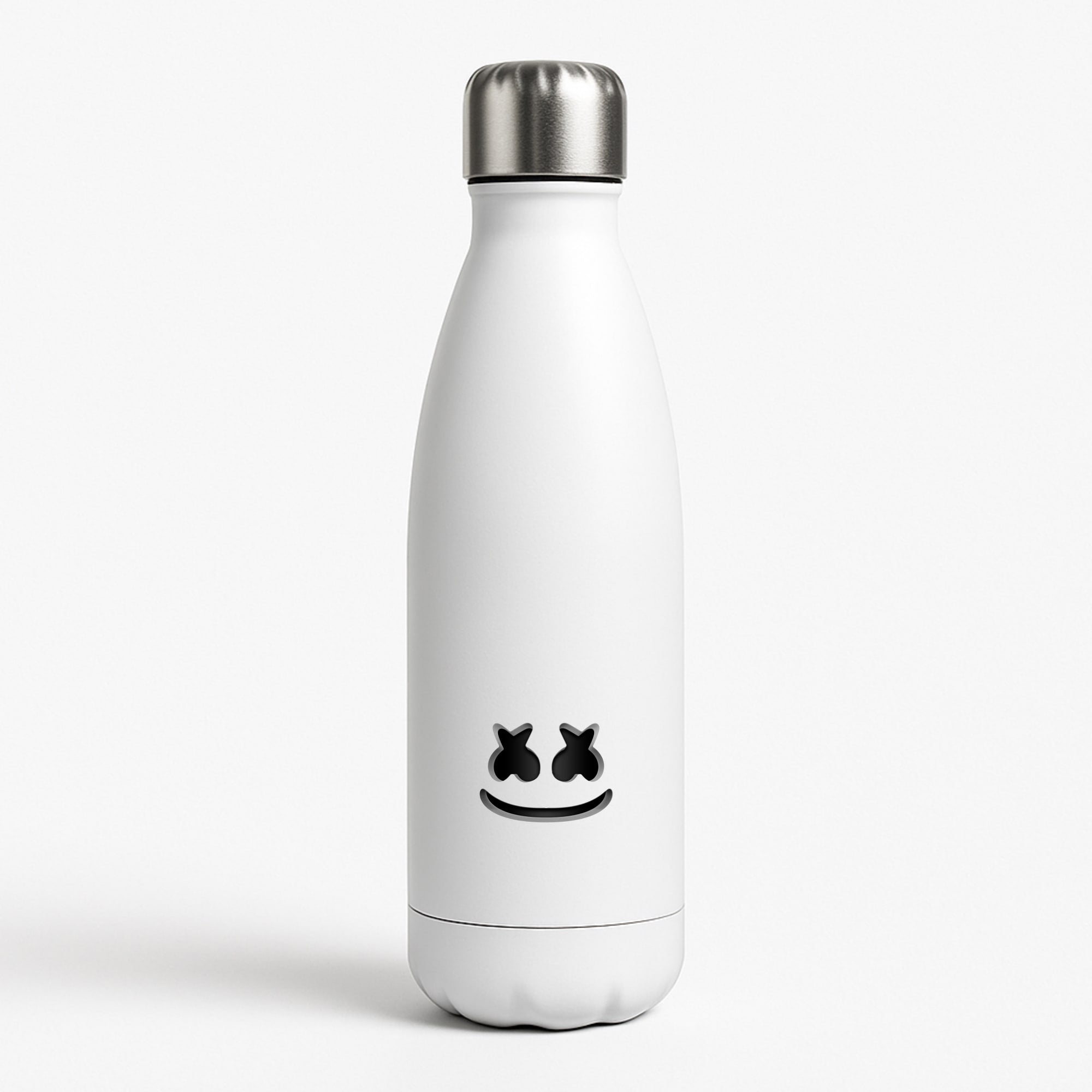 White Helmet DJ Helmet White Water Bottle