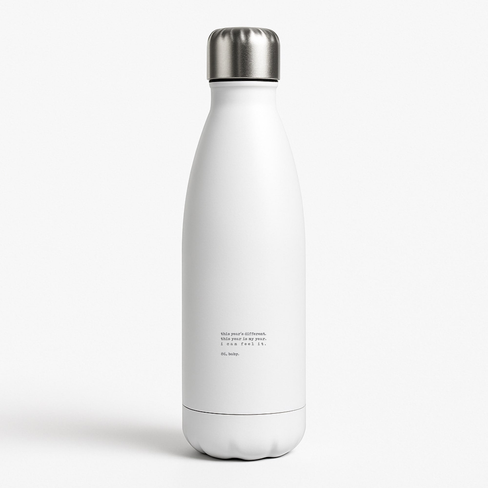 This Year's Different - Eddie Munson Stranger Water Bottle