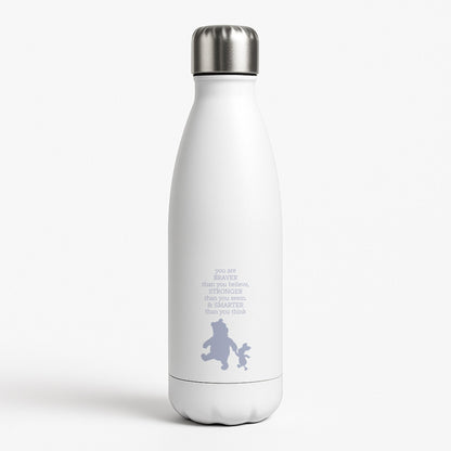 Braver, Stronger, Smarter White Water Bottle