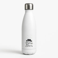 Mama Bear White Water Bottle
