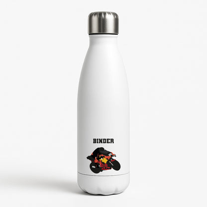 Binder - Motorbike White Water Bottle