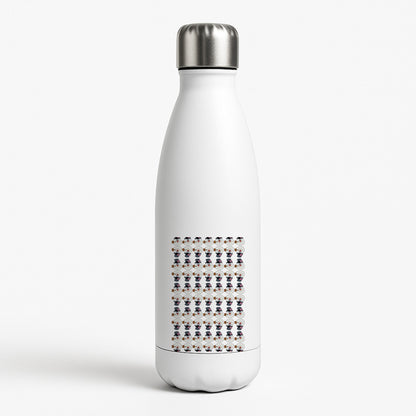Pattern - Snowman Water Bottle