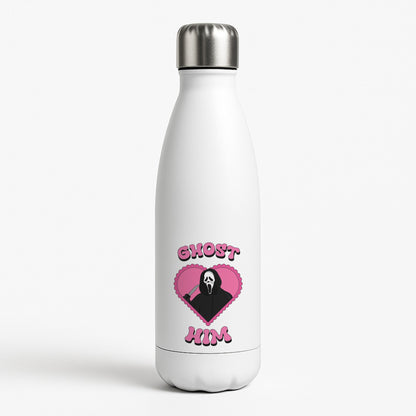 Ghost Him White Water Bottle