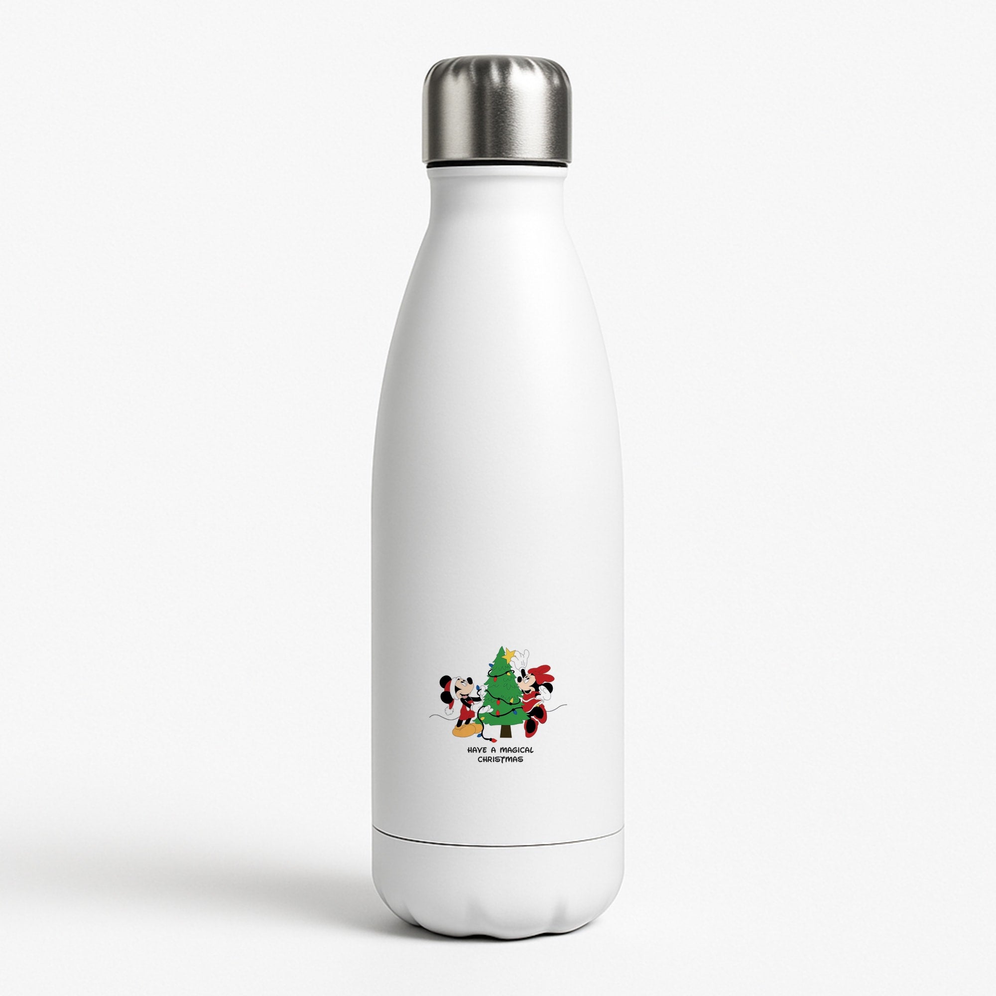 Festive Fairytale Mice - Christmas Water Bottle