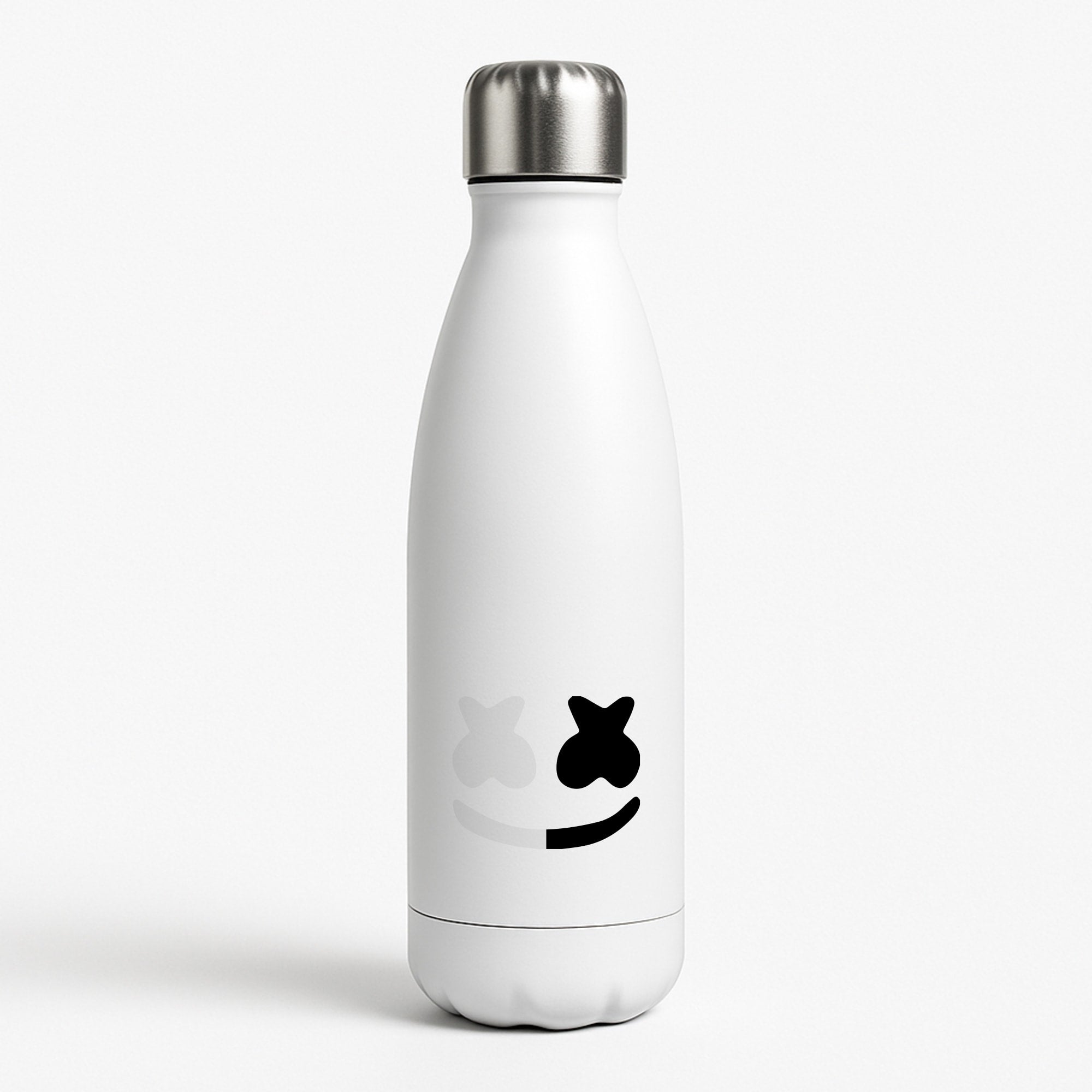 Dual Sides Helmet DJ  White Water Bottle