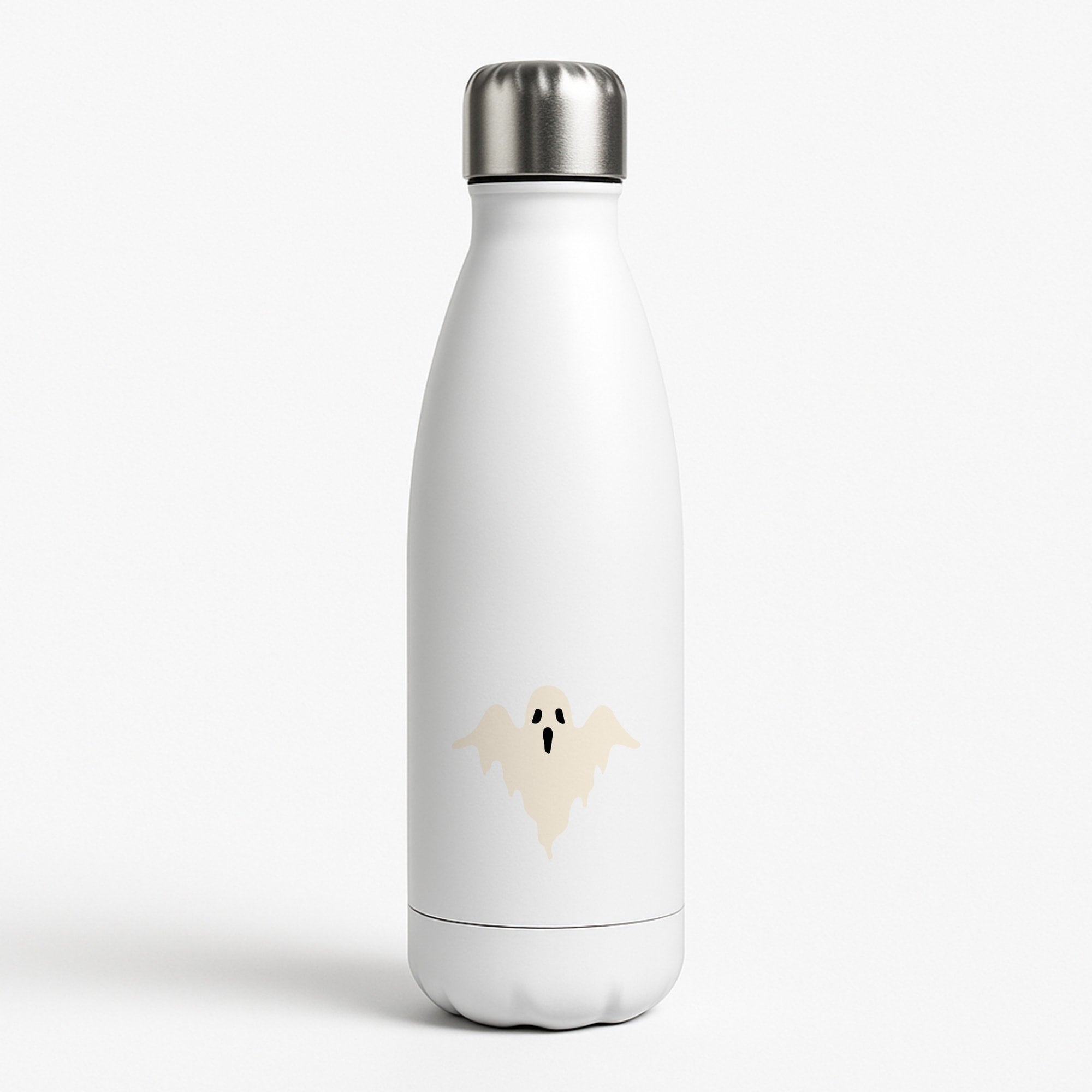 Halloween Pattern 17 White Water Bottle
