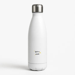 You're A Wizard White Water Bottle