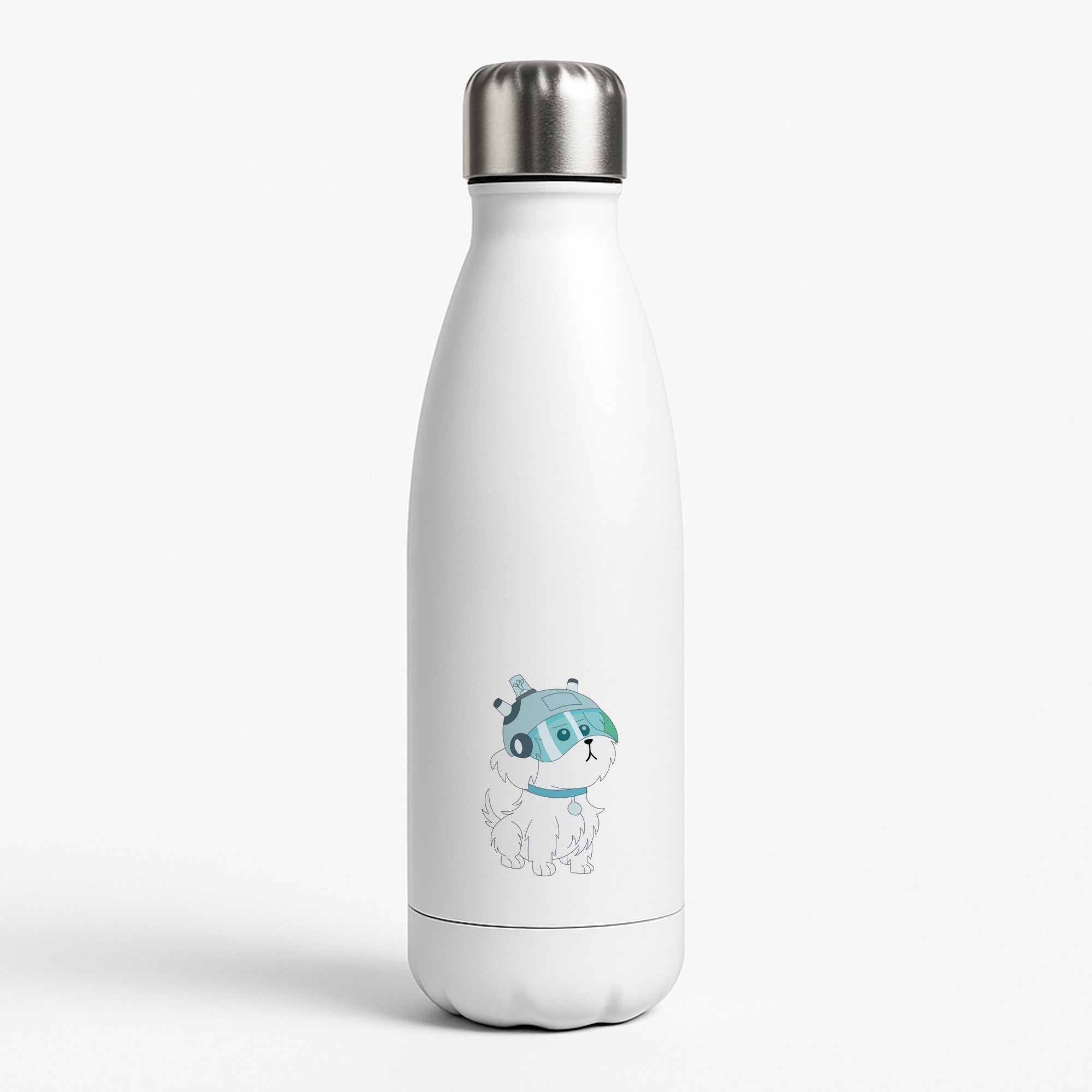 Space Dog - RAM White Water Bottle