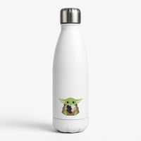 Baby Yoda - Personalised Couples Water Bottle