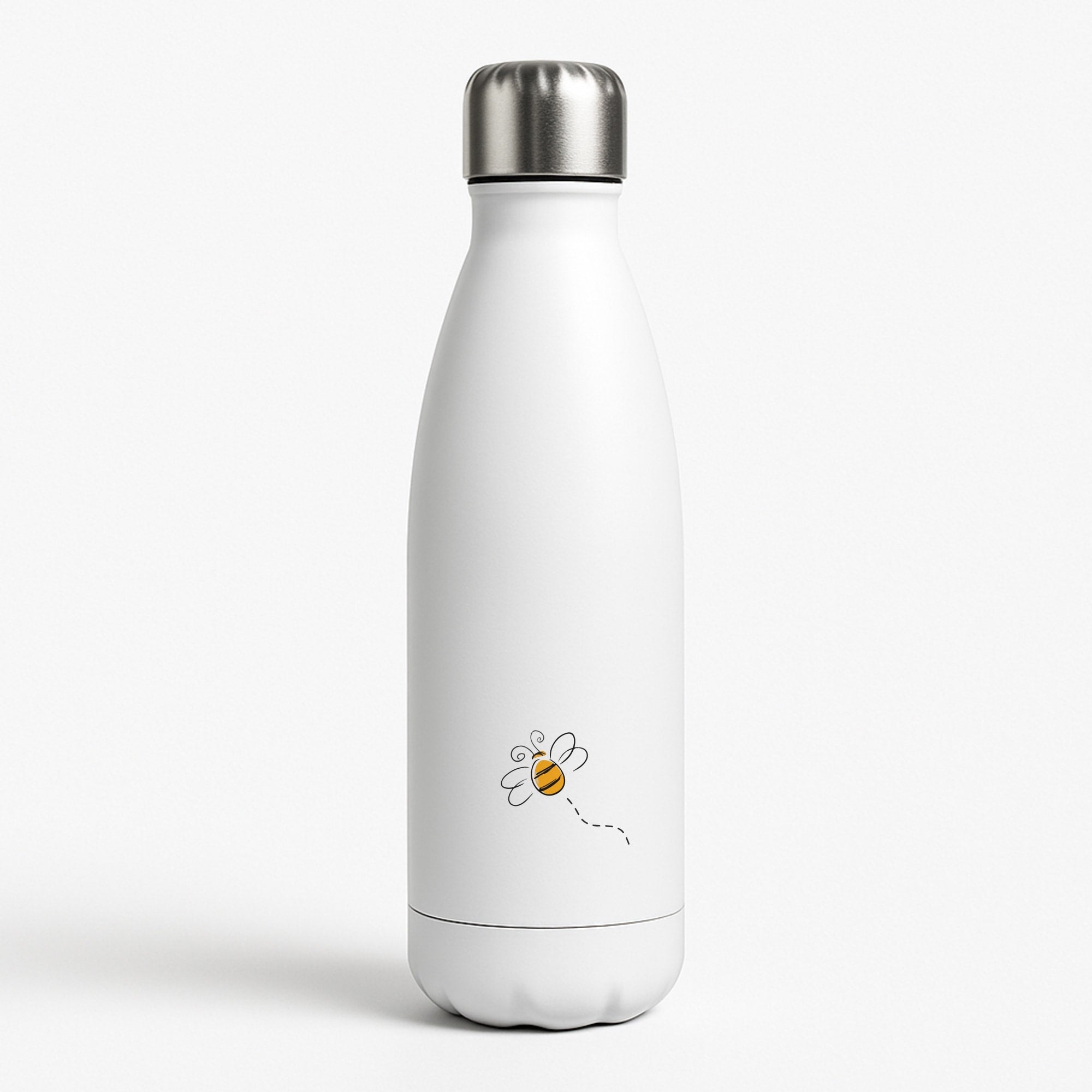 Spring Bee White Water Bottle