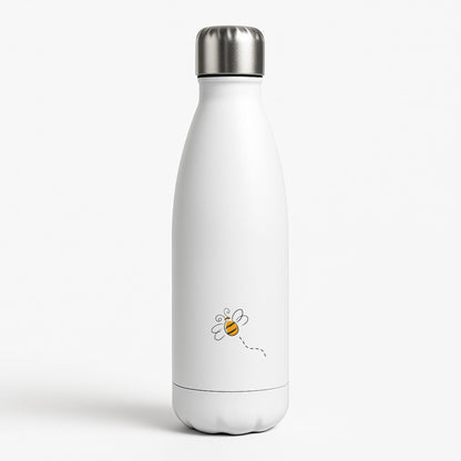 Spring Bee White Water Bottle