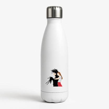 Hug - Scissorhands White Water Bottle