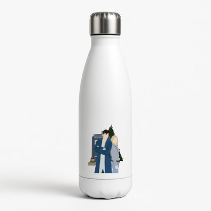 Rose And The Doctor White Water Bottle