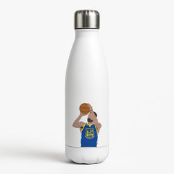 Curry - Basketball White Water Bottle