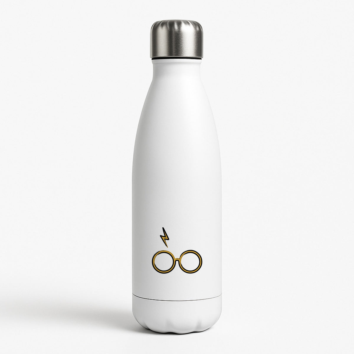 Glasses & Scar Water Bottle