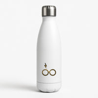 Glasses & Scar Water Bottle