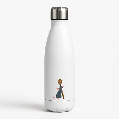 Chef Rat White Water Bottle