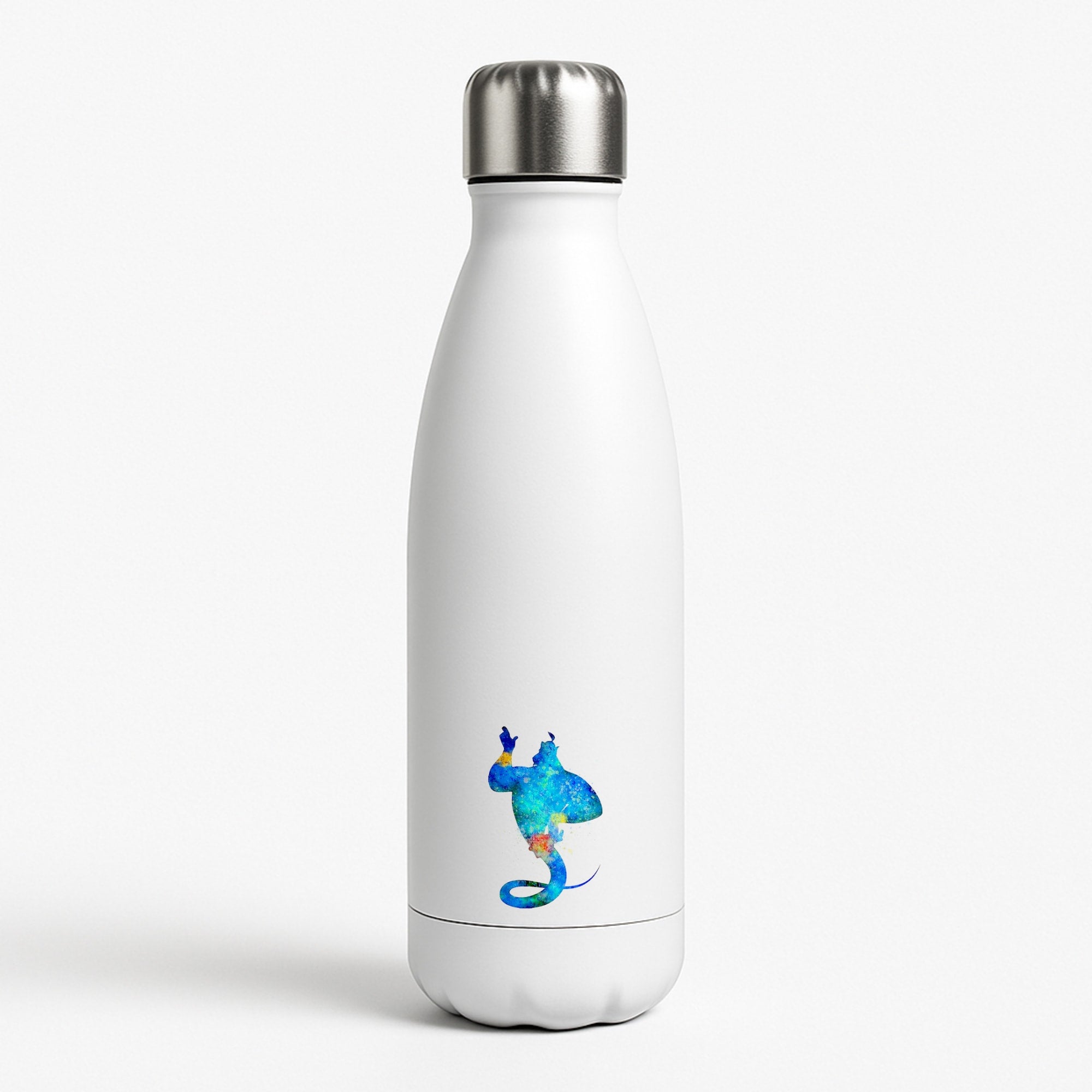 Watercolour Aladdin Fairytale Water Bottle