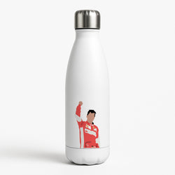 Vettel - F1 White Water Bottle