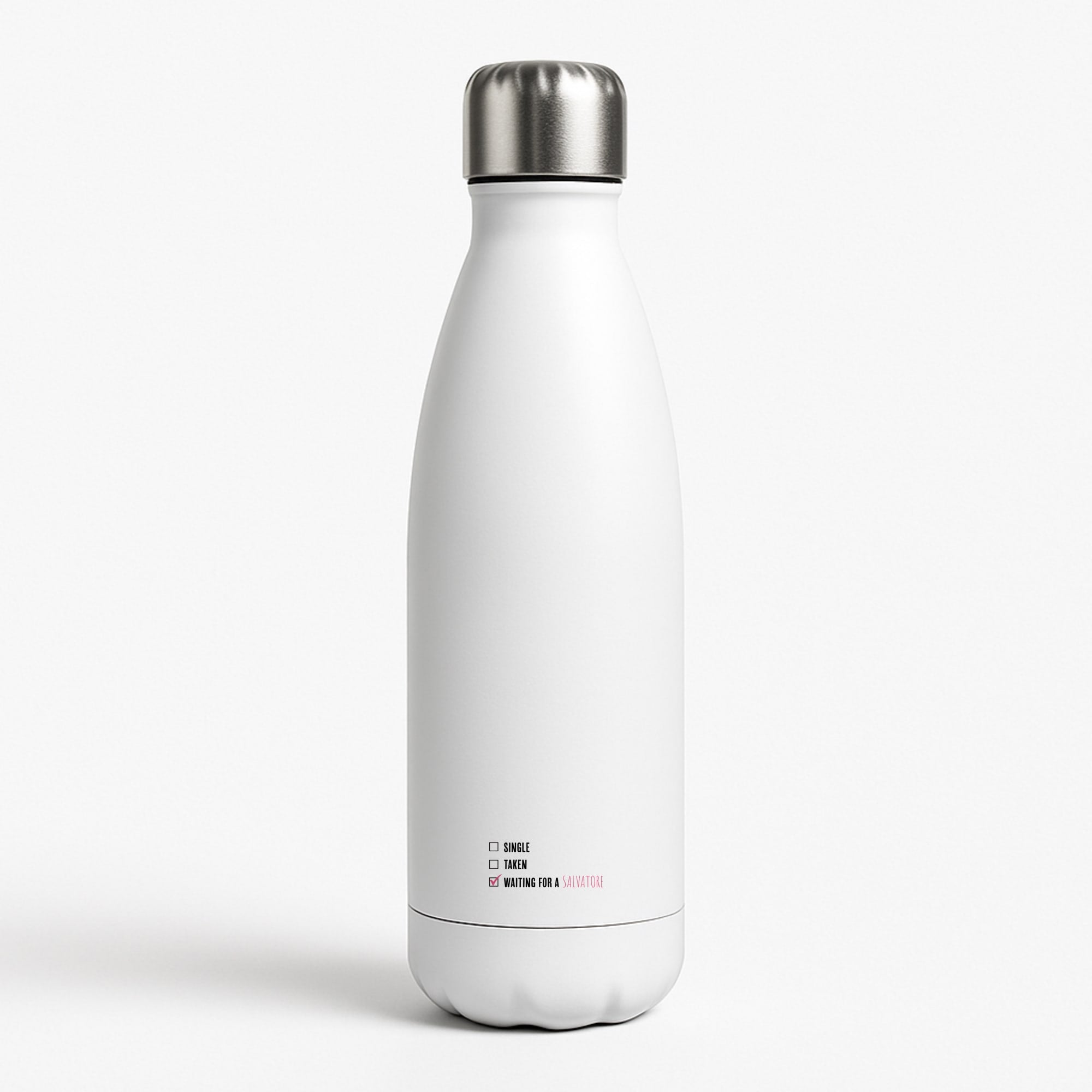 Waiting For A Salvatore - VD Water Bottle