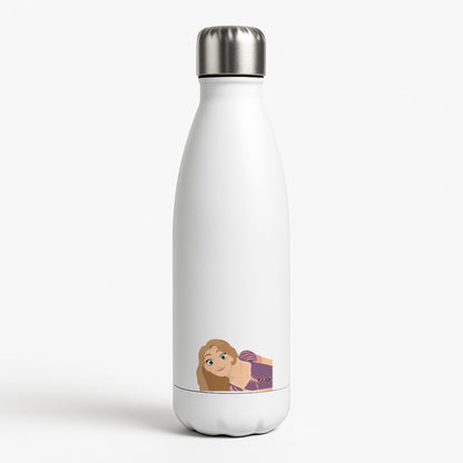 Rapunzel White Water Bottle