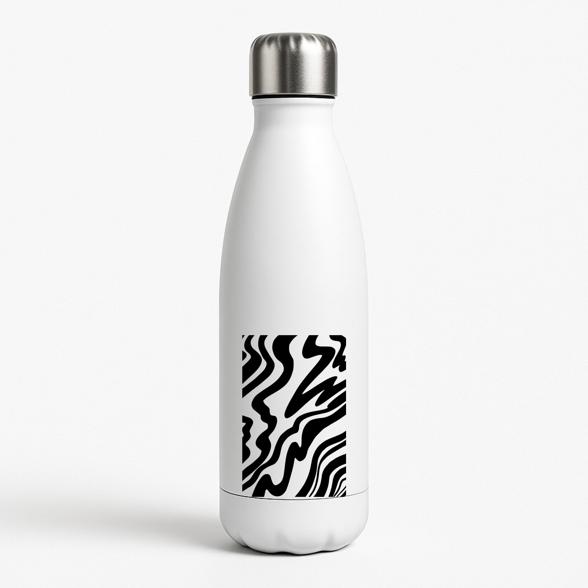 Black And White - Halloween Water Bottle