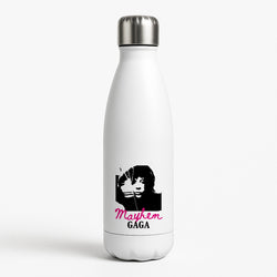 Pink Mayhem Gaga White Water Bottle