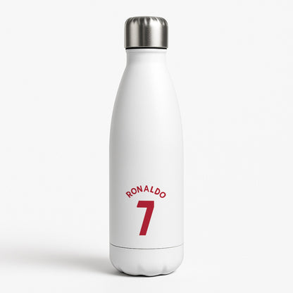Iconic 7 - Ronaldo White Water Bottle