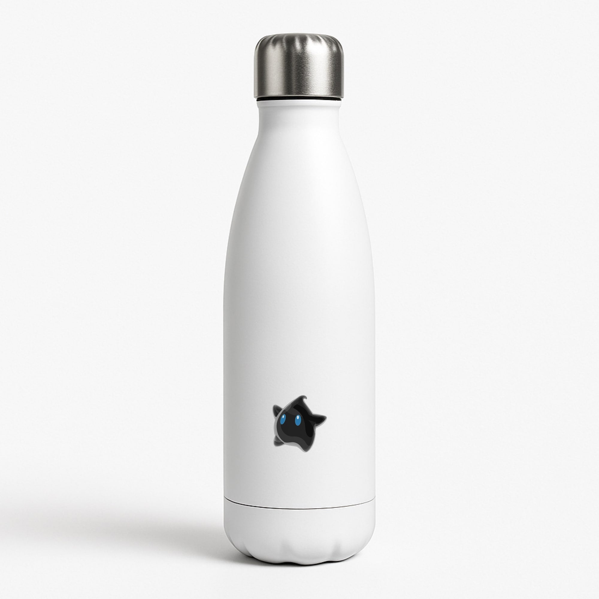 Ghost - Mario White Water Bottle