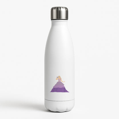 Purple Dress - Taylor White Water Bottle
