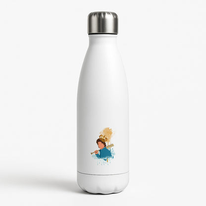 King Steve White Water Bottle