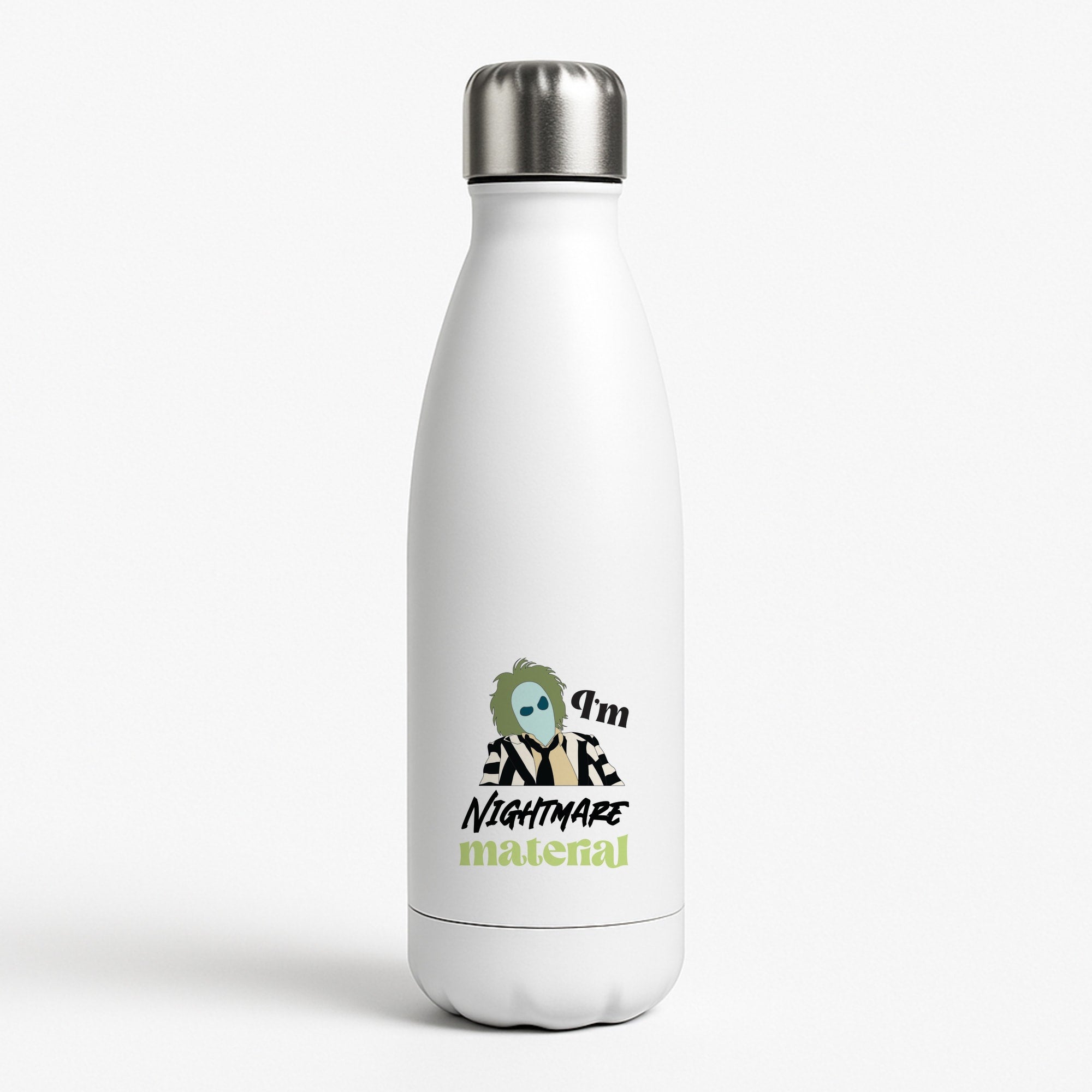 I'm Nightmare Material Water Bottle