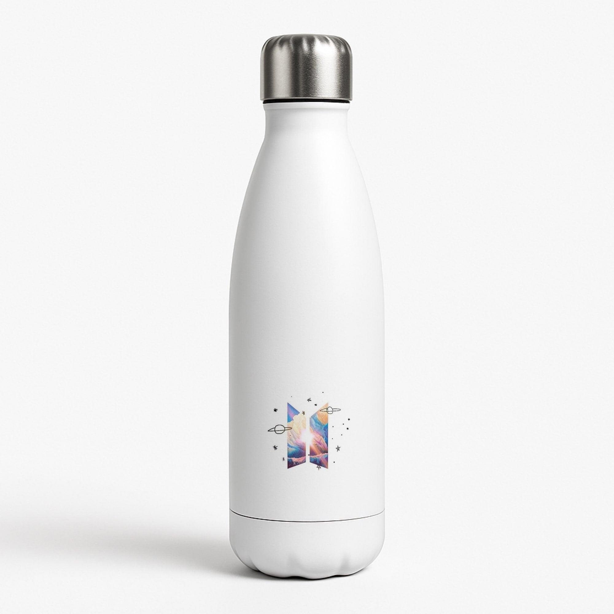 Space K-Pop Band Logo Water Bottle