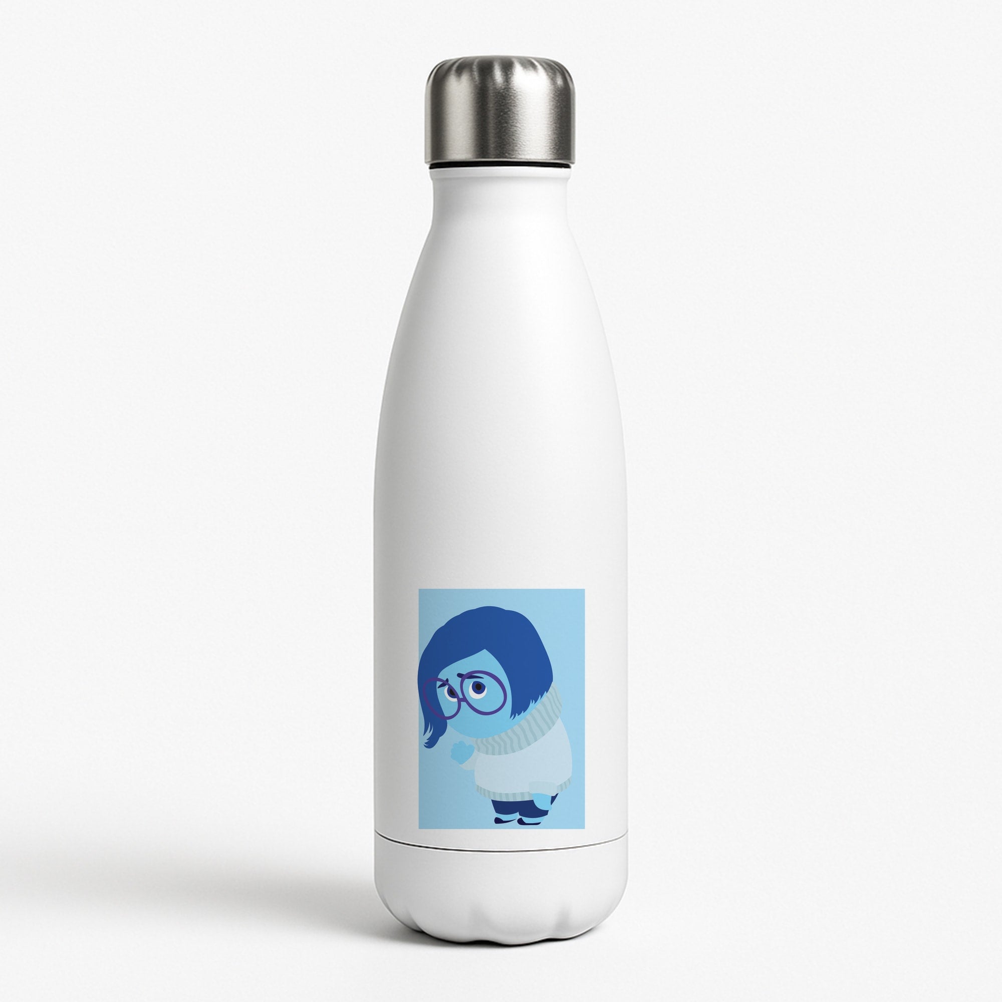 Sadness - Inside Out White Water Bottle