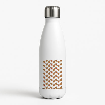 Rudolph Pattern - Christmas Patterns White Water Bottle