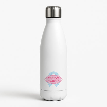 Horse Girl - Horses White Water Bottle