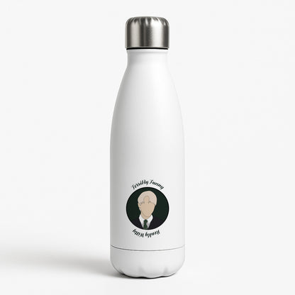 Terribly Funny, Really Witty Draco Malfoy White Water Bottle