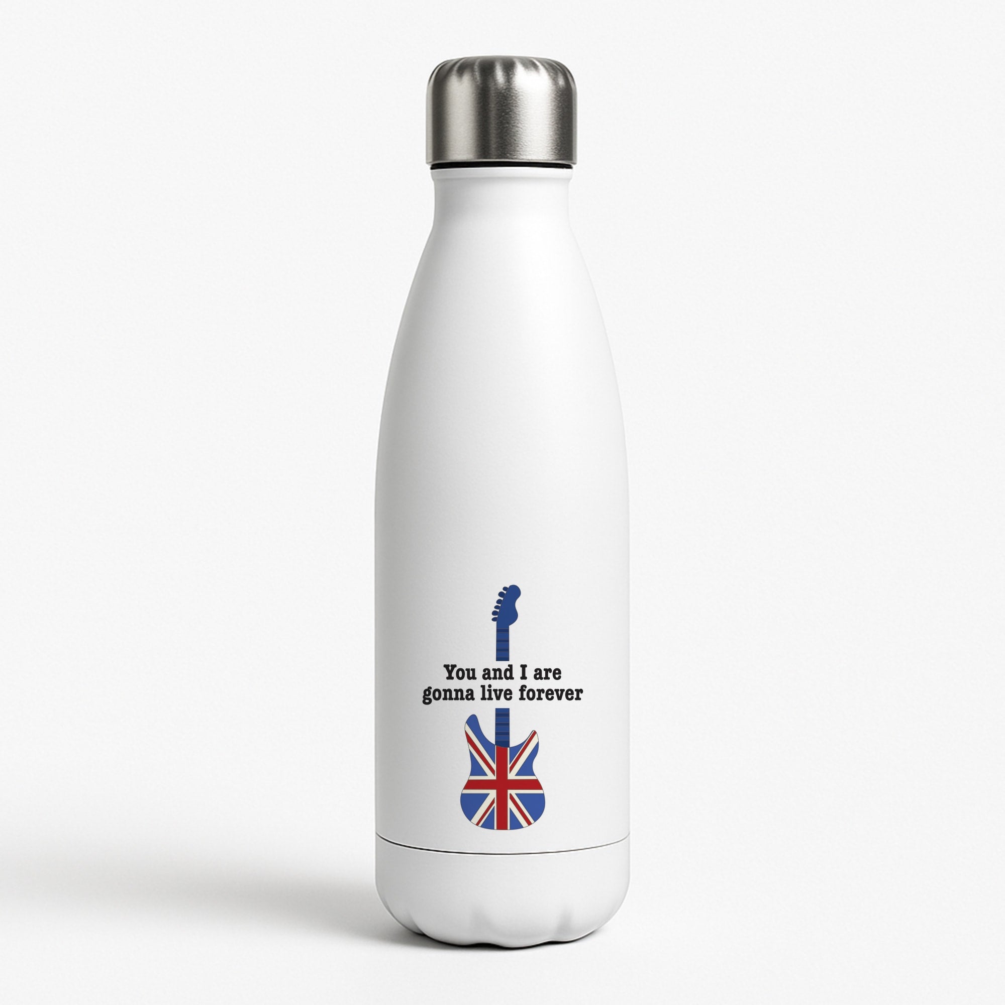 You And I Are Gonna Live Forever Water Bottle