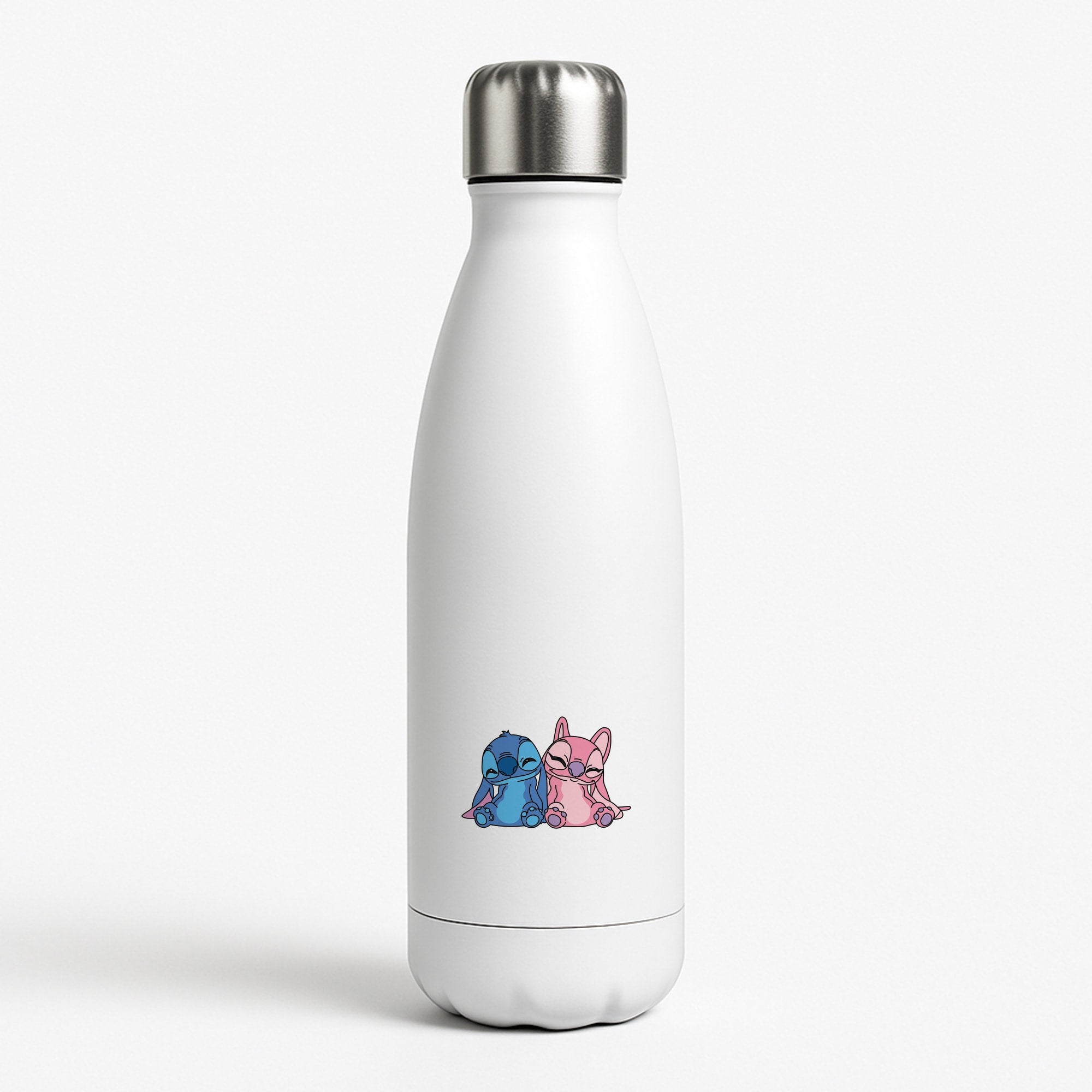 Best Friends - Pink Alien Water Bottle
