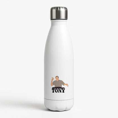 Tony White Water Bottle
