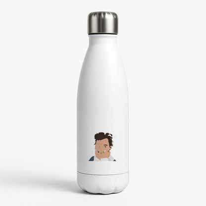 Smiley - Harry White Water Bottle