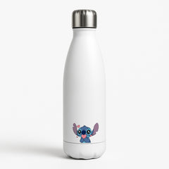 Cute Alien Blue Water Bottle