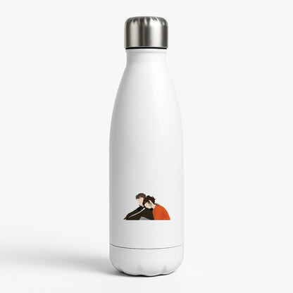 Marianne Resting On Connell White Water Bottle